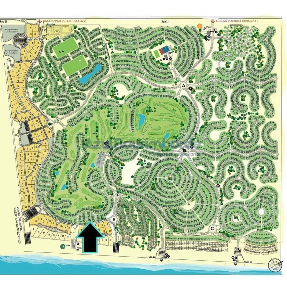 3009 - Lote en Golf II Costa Esmeralda